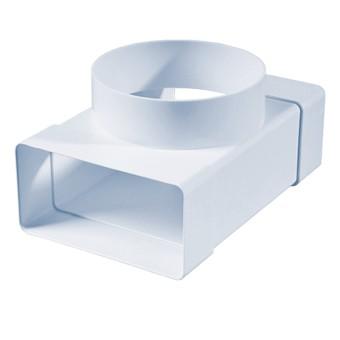 Redukce roztrojka 2x110x55 mm/104 mm PVC 531 - Kliknutím na obrázek zavřete
