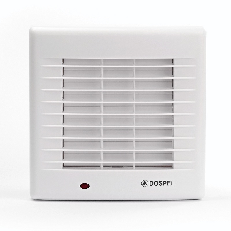 Koupelnový a WC ventilátor 100 mm Dospel POLO 4 WC,H s časovačem, hygrostat - Kliknutím na obrázek zavřete
