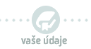 Vaše údaje